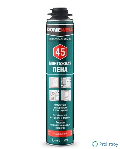 Пена профессиональная всезезонная DONEWELL 45, опт