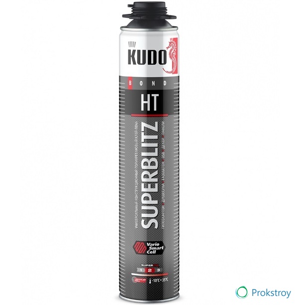 Клей пена универсальный проф всесезонный KUDO SUPERBLITZ HT