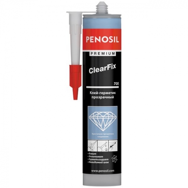 Клей-герметик Penosil (Пеносил) многофунк.ClearFix 705 прозрачн  290 ml Н4205