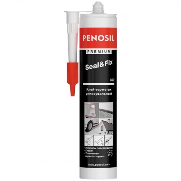Клей-герметик многофункциональный PENOSIL Premium  Seal&Fix (Пеносил премиум герметик-клей)709, 290мл Н4203