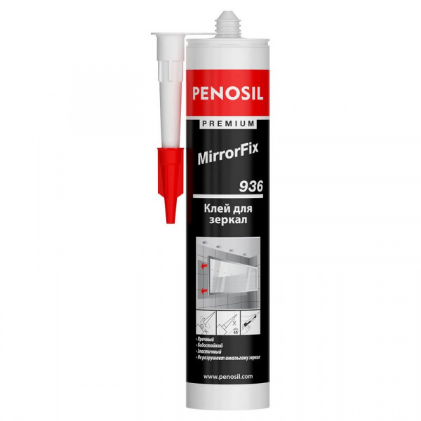 Клей для зеркал Penosil Premium (Пеносил премиум) MirrorFix 936, 280 ml  Н4202